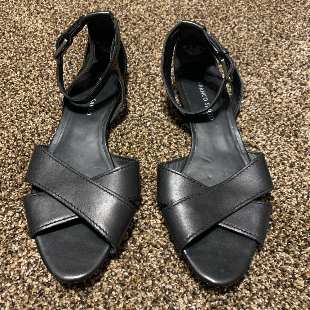 Leather sandals Franco Sarto